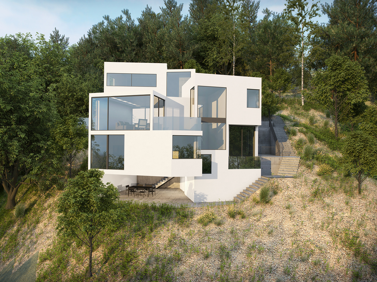 Shifting Cubes House by Josh Larson | Oakland CA | Larson Shores
